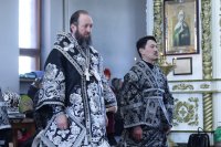 9-Соборное служение Литургии Преждеосвященных Даров в главном храме Рудного Алтая