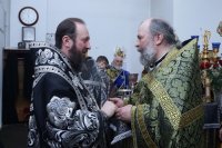 17-Соборное служение Литургии Преждеосвященных Даров в главном храме Рудного Алтая