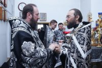 18-Соборное служение Литургии Преждеосвященных Даров в главном храме Рудного Алтая