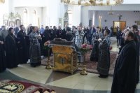 30-Соборное служение Литургии Преждеосвященных Даров в главном храме Рудного Алтая