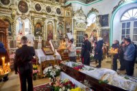 3-В Воскресенском кафедральном соборе Семипалатинска состоялось отпевание протоиерея Феодора Проскурина