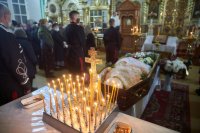 5-В Воскресенском кафедральном соборе Семипалатинска состоялось отпевание протоиерея Феодора Проскурина