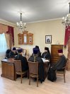8-Архиепископ Амфилохий возглавил рабочее заседание Епархиального совета