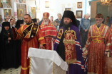 1-Суббота Светлой седмицы. Архиерейское богослужение в Семипалатинском Абалацко-Знаменском Петропавловском женском монастыре