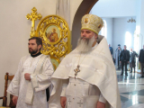 2-Собор Архистратига Михаила  и прочих Небесных Сил бесплотных.  Литургия в Андреевском соборе г.Усть-Каменогорска