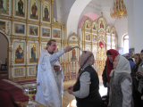 18-Собор Архистратига Михаила  и прочих Небесных Сил бесплотных.  Литургия в Андреевском соборе г.Усть-Каменогорска
