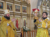 Литургия в Неделю 32-ю по Пятидесятнице в Андреевском кафедральном соборе г.Усть-Каменогорска