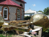 2-Освящение куполов в поселке Первомайском