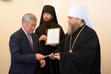 9-Встреча митрополита Александра и епископа Амфилохия с акимом Восточно-Казахстанской области. Завершилась перерегистрация православных приходов Усть-Каменогорской епархии