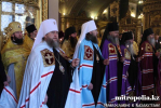 В праздник Иверской иконы Божией Матери Глава Митрополичьего Округа сослужил Святейшему Патриарху Московскому и всея Руси Кириллу