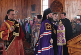 1-Божественная Литургия в Неделю 4-ю Великого поста  в Покровском храме г.Усть-Каменогорска