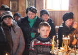 13-Божественная Литургия в Неделю 4-ю Великого поста  в Покровском храме г.Усть-Каменогорска