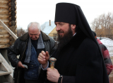 24-Божественная Литургия в Неделю 4-ю Великого поста  в Покровском храме г.Усть-Каменогорска