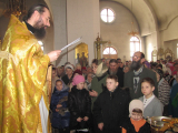 13-Божественная литургия в Неделю сыропустную  в Андреевском кафедральном соборе г.Усть-Каменогорска