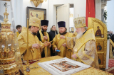 3-В Прощеное воскресенье Предстоятель Русской Церкви возглавил хиротонию архимандрита Амфилохия (Бондаренко) во епископа Усть-Каменогорского