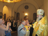 16-Всенощное бдение накануне дня памяти апостола Филиппа  в Андреевском соборе г.Усть-Каменогорска