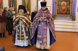 5-Архиерейское богослужение в Богородице-Рождественском храме (г.Усть-Каменогорск, р-н Аблакетка)