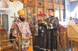 13-Архиерейское богослужение в Богородице-Рождественском храме (г.Усть-Каменогорск, р-н Аблакетка)