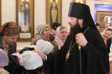 17-Архиерейское богослужение в Богородице-Рождественском храме (г.Усть-Каменогорск, р-н Аблакетка)