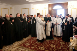 2-Святейший Патриарх Кирилл освятил здание Синода Митрополичьего Округа и духовно-культурного центра имени равноапостольных Кирилла и Мефодия