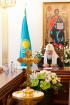 8-Святейший Патриарх Кирилл освятил здание Синода Митрополичьего Округа и духовно-культурного центра имени равноапостольных Кирилла и Мефодия