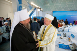 5-Святейший Патриарх Кирилл и митрополит Астанайский и Казахстанский Александр приняли участие в работе IV Съезда лидеров мировых и традиционных религий