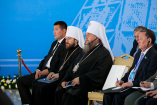10-Святейший Патриарх Кирилл и митрополит Астанайский и Казахстанский Александр приняли участие в работе IV Съезда лидеров мировых и традиционных религий