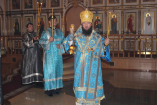 Похвала Пресвятой Богородице в Андреевском кафедральном соборе г.Усть-Каменогорска