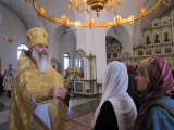 14-Архиерейское богослужение в Неделю 16-ю по Пятидесятнице в Андреевском соборе г.Усть-Каменогорска