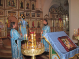 8-Всенощное бдение в честь Рождества Пресвятой Богородицы  в Андреевском соборе г.Усть-Каменогорска