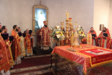 6-В среду Светлой седмицы в Андреевском кафедральном соборе  г.Усть-Каменогорска прошло богослужение, посвященное 150-летию со дня рождения Усть-Каменогорского священномученика протоиерея Александра Дагаева