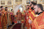 7-В среду Светлой седмицы в Андреевском кафедральном соборе  г.Усть-Каменогорска прошло богослужение, посвященное 150-летию со дня рождения Усть-Каменогорского священномученика протоиерея Александра Дагаева