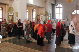 9-В среду Светлой седмицы в Андреевском кафедральном соборе  г.Усть-Каменогорска прошло богослужение, посвященное 150-летию со дня рождения Усть-Каменогорского священномученика протоиерея Александра Дагаева