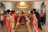 11-В среду Светлой седмицы в Андреевском кафедральном соборе  г.Усть-Каменогорска прошло богослужение, посвященное 150-летию со дня рождения Усть-Каменогорского священномученика протоиерея Александра Дагаева