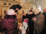 19-Молебен по случаю 65-летия со дня рождения  Святейшего Патриарха КИРИЛЛА  в Андреевском соборе г.Усть-Каменогорска