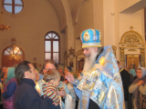 9-Всенощное бдение накануне Покрова Пресвятой Богородицы  в Андреевском соборе г.Усть-Каменогорска