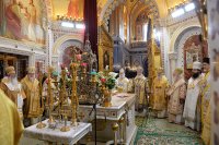 1-Управляющий Усть-Каменогорской епархией принял участие в торжествах по случаю 70-летия Святейшего Патриарха Кирилла