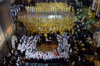 8-Управляющий Усть-Каменогорской епархией принял участие в торжествах по случаю 70-летия Святейшего Патриарха Кирилла