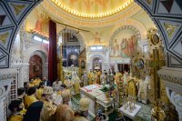 29-Управляющий Усть-Каменогорской епархией принял участие в торжествах по случаю 70-летия Святейшего Патриарха Кирилла