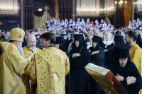 33-Управляющий Усть-Каменогорской епархией принял участие в торжествах по случаю 70-летия Святейшего Патриарха Кирилла