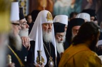 34-Управляющий Усть-Каменогорской епархией принял участие в торжествах по случаю 70-летия Святейшего Патриарха Кирилла