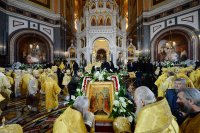 40-Управляющий Усть-Каменогорской епархией принял участие в торжествах по случаю 70-летия Святейшего Патриарха Кирилла