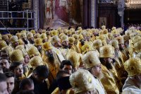 42-Управляющий Усть-Каменогорской епархией принял участие в торжествах по случаю 70-летия Святейшего Патриарха Кирилла