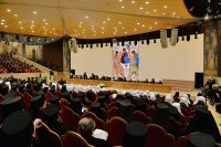 1-Епископ Усть-Каменогорский и Семипалатинский Амфилохий принял участие в торжественном акте, посвященном 70-летию Святейшего Патриарха Кирилла