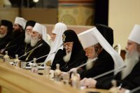 2-Епископ Усть-Каменогорский и Семипалатинский Амфилохий принял участие в торжественном акте, посвященном 70-летию Святейшего Патриарха Кирилла